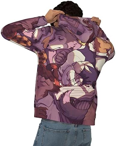 Pankooclub Anime Manga Beastars Hoodie Boys casual vrhovi dugih rukava duksev duks pulover kapuljačom