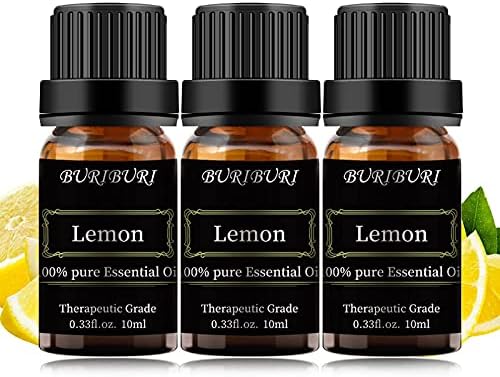 3pcs esencijalna ulja limuna za masažu, difuzor, ovlaživač - čist mirisni ulje 10ml