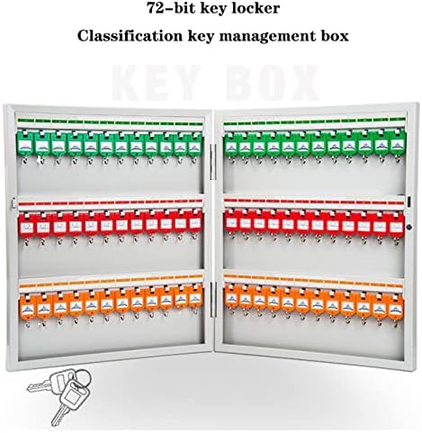 Bienka Wall Montirana ključeva 72 Ključna pozicija Ključna kutija za pohranu tipki za slanje ključne ploče pogodne za sve vrste tipki pogodnih za bolnički kompanijski ključ