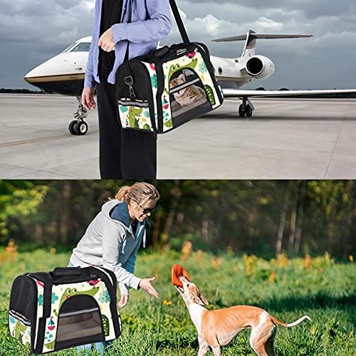 Nosač za kućne ljubimce krokodil sa ptičjim mekanim putnim nosačima za kućne ljubimce za Mačke, Psi Puppy Comfort prenosiva sklopiva torba za kućne ljubimce odobrena aviokompanija