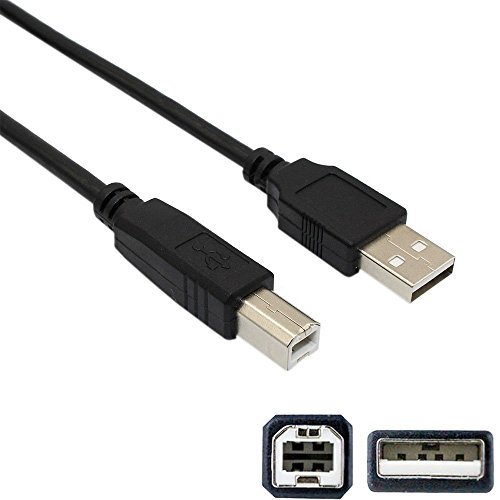 USB pisač kabl 5ft, neortx 1,5 metara USB kabela za štampač 2.0 Tip mužjak do b muški kabel kabela