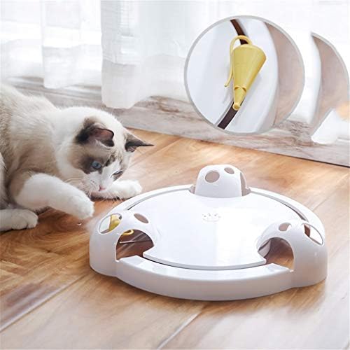 FEGOCLT električne mačke igračka pametno zadirkivanje mačke štap luda igra predenje gramofon hvatanje miša