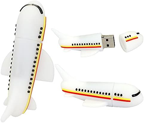 SXYMKJ silikonski USB 2.0 Flash Drive 128GB Avion Model olovke Avion Avion Avion Avion ThumpDrive 8GB 16GB