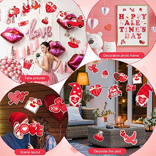 Valentinovo srce izrezi dekoracije učionica Oglasna tabla dekor Set izreza slova kartonski izrezi razni lijepi