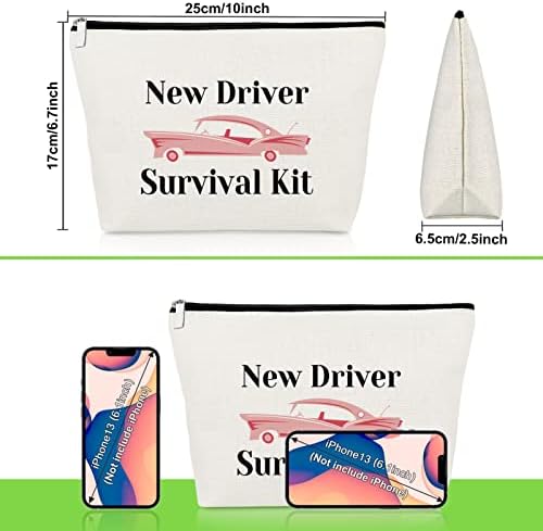 Novi vozački poklon torba za šminkanje vozačka dozvola poklon za vozački ispit prolaznik najbolja prijateljica