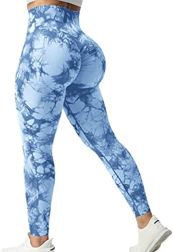 Yeoreo Scrounch Butt Lift Gambers za žene vježbajte joga hlače ruširani plijen visoki struk