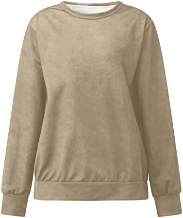 Ženska košulja dugih rukava bluza od tunike za nošenje sa helankama majica Plus Veličina Tee Tops jesen bluza jednostavna Ležaljka