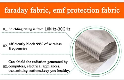 Kfjzgzz EMI RFID zaštita Provodni blok tkanine WiFi RF anti-zračenje provodljiva magnetska