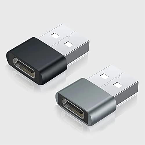 USB-C ženka za USB mužjak Brzi adapter kompatibilan sa vašim Motorolom Moto Z Force Droid 32GB za punjač, ​​sinkronizaciju,