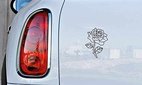 Cvjetna ruža Verzija 7 Naljepnica od branika vinil naljepnice za auto automobile za automobile kamioni Windshield