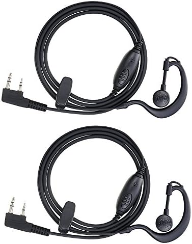 Baofeng 2-smjerna Radio slušalica 2-pinska akustična cijev slušalice za Kenwood HYT BAOFENG BF-UV5R