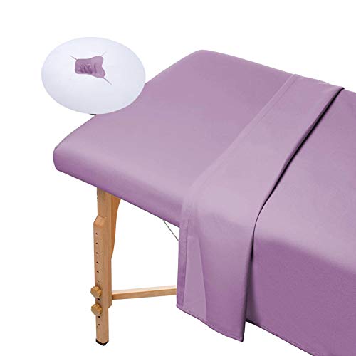 Healifty Salon stolica Cover trepavica jastuk za jednokratnu upotrebu za lice Cradle Covers, jednokratni jastučići za masažu lica rest Cradle Cover za masažne stolove & amp; masažne stolice 100pcs Spa stol pamučne posteljine