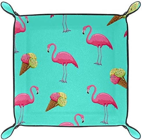 Lyetny ljeto Flamingo Organizator pladanj za skladištenje kreveta Beddide Caddy Desktop ladica