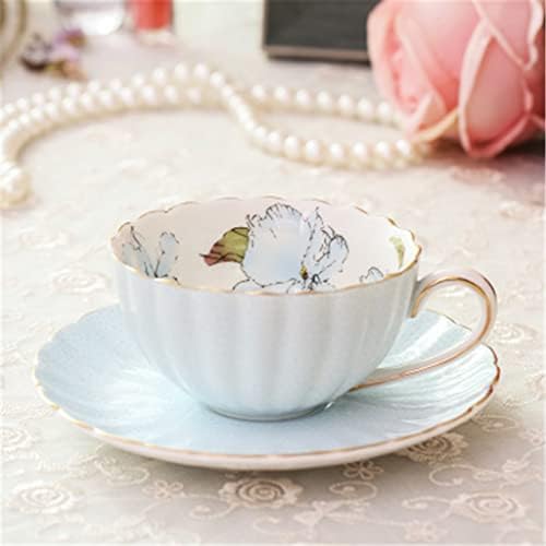 Kup za kafu British Style China Kina Tea set za kavu Čam Vrt Pogodi popodnevni čaj keramički
