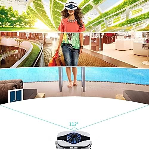 Mxjcc slušalice za virtuelnu stvarnost, oprema za naočare, 3D VR naočare VR 3D za bilo koji telefon sa svim Android pametnim telefonima sa ekranom od 4,5-6,5