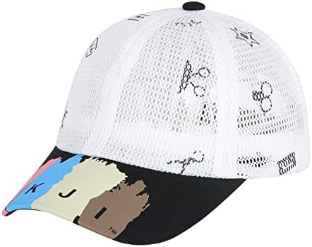 Ljetna mreža bejzbol kape prozračna crtana sportska kapa Podesiva zaštita od sunca pamučna casual