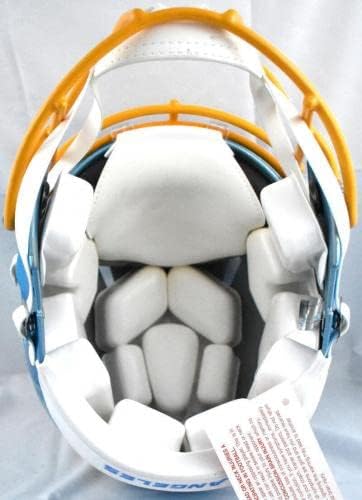Austin Ekeler potpisao Los Angeles punjače F / S Flash Speed Authentic helmets - PSA-autograme NFL Helmets