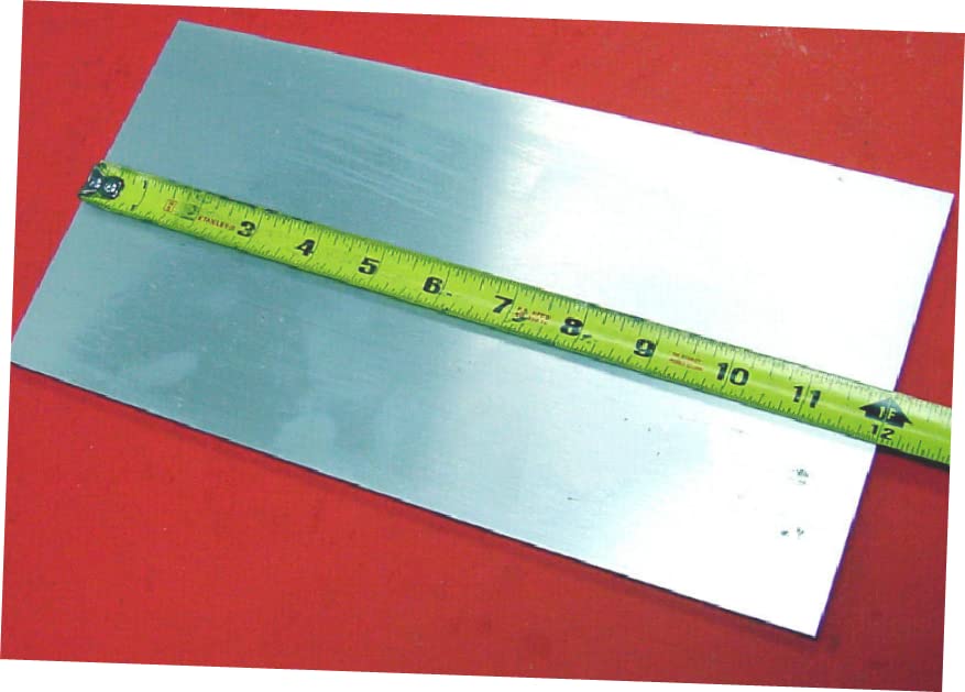 1 kom aluminijumska ravna bara 6061 T6511 Čvrsta ekstrudirana ploča od petlje 12 dugačka 3/4