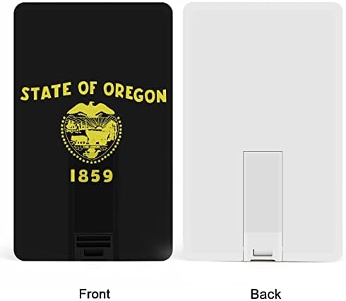 Zastava države Oregonska državna kreditna kartica USB Flash Personalizirana memorijska stick tipka za