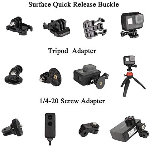 Univerzalna akcijska kamera Komplet za GoPro Hero 11 10 9 8 7 6 5 BLCAK GO PRO MAX INSA360 One R / X2