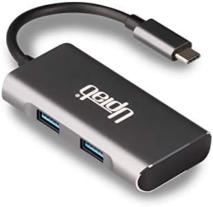 UPTAB 4 Port USB-C Gen 2 10G Prijenosni čvorište - 2 porta 3.2 Gen 2 USB-A i 2 Port USB-C 3.2 Gen 2 - samo prijenos podataka