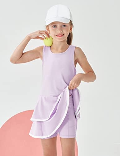Jack Smith Youth Girls Tenisne haljine sa šorcs golf outfit školskim sportskim dresima