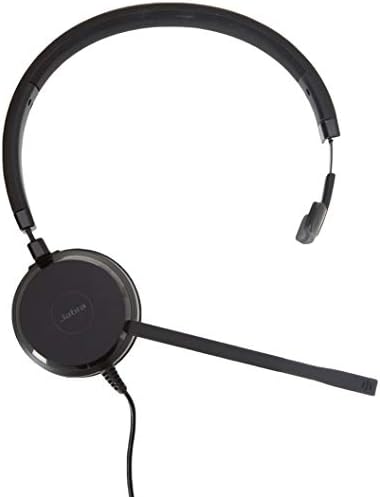 Jabra Evolve 20 ms timovi žičane slušalice, mono telefonske slušalice za veću produktivnost, vrhunski zvuk za
