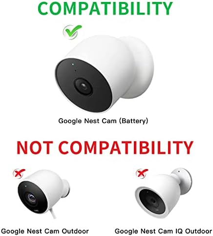 wochel 3pack kabl za napajanje kompatibilan sa Google Nest Cam, 30ft / 9.1 m vanjski kabl otporan