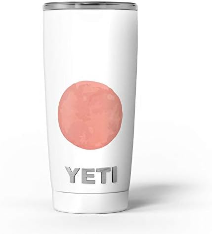 Dizajn Skinz The Crvena i bijela Polka Dot uzorak - kožna naljepnica Vinil Komplet Kompatibilan sa Yeti Rambler