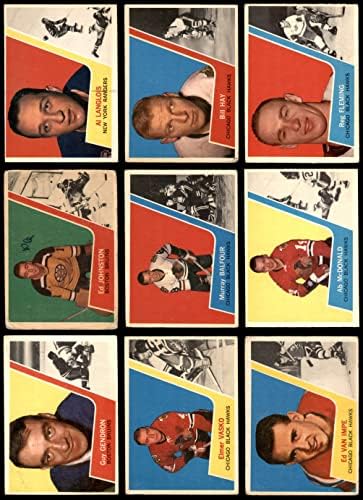 1963-64 TOPPS Hokej skoro kompletan set VG / ex +