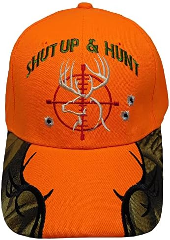 Shut Up & amp; lov jelena Target narandžasta kamuflaža na Bill akril podesiv vezeni Bejzbol šešir kapa