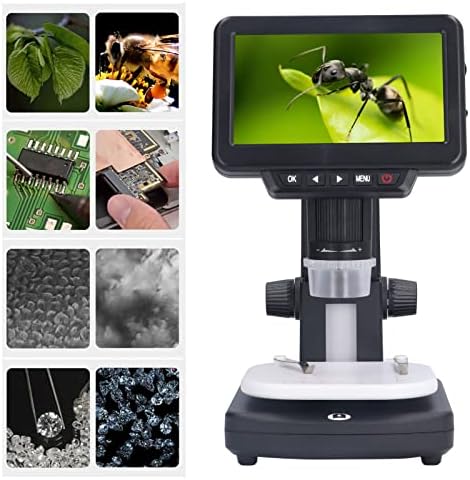 LCD digitalni mikroskop, 1080p 100-240V elektronski digitalni mikroskop Rezolucije 5MP za mobilni telefon za računar