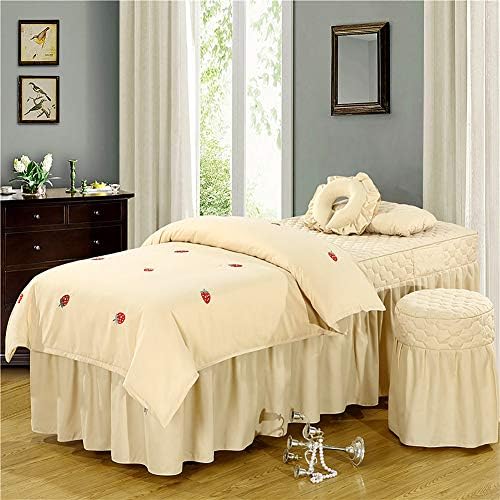 Jednostavna Brusna kozmetička navlaka, mekana udobna posteljina za stolove za masažu prekrivač sa rupom