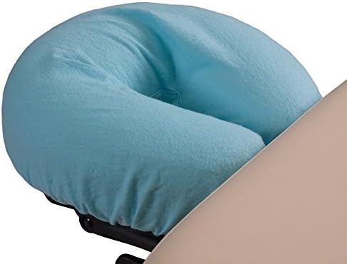 EARTHLITE Flanelski jastuk za lice Dura-Luxe- prirodni pamuk Flanelski masažni stol za naslon za glavu, navlake za kolevku, bijeli