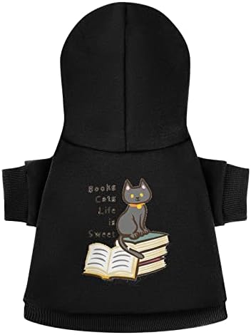 Knjige Mačke Život je slatki komad kostim kostim za kućne ljubimce sa šeširom za kućne ljubimce