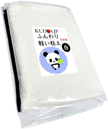 KUDOS.JP meka glina air Dry modeliranje Bijela za djecu-proizvedeno u Japanu