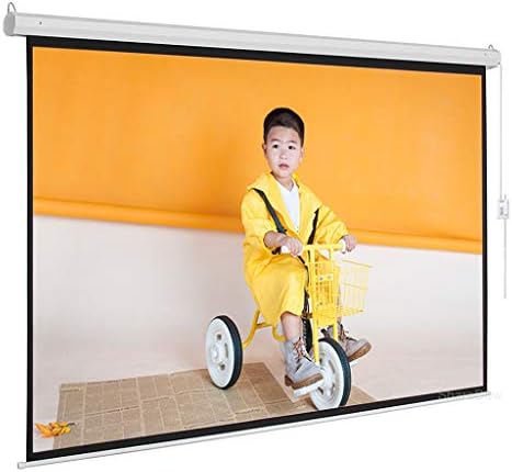 LHLLHL motorizirani ekran projektora 60-84 16: 9 Zidni mat bijeli projekcijski projekcijski ekran sa daljinskim