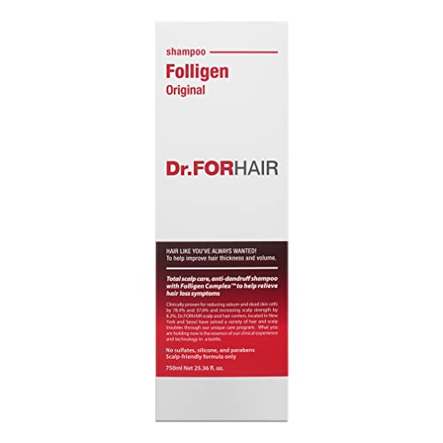[Dr. FORHAIR] Folligen šampon za ublažavanje gubitka kose, sprečavanje gubitka kose [bez parabena, Bez silikona, bez sulfata]