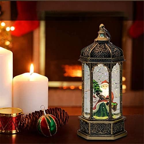 Asuvud Sning Globe Lanter Božićni vode snijeg Glitter Globe Lantern Decor Forchristmas Festival za djecu Optimalni pokloni
