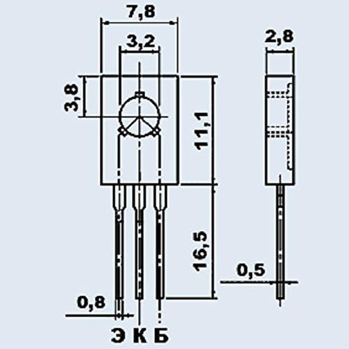 Tranzistori Silicon KT644G analoge PN2907A SSSR 15 kom