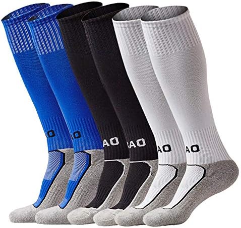 Vandimi Soccer Socks za djecu za mlade odrasli tim Sportske koljena velike čarape