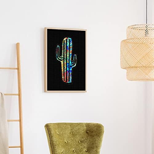 Tie Dye Cactus Cactus Diamond painting Kit Art slike uradi sam punu bušilicu kućni pribor za odrasle poklon za kućni zidni dekor 12 x16