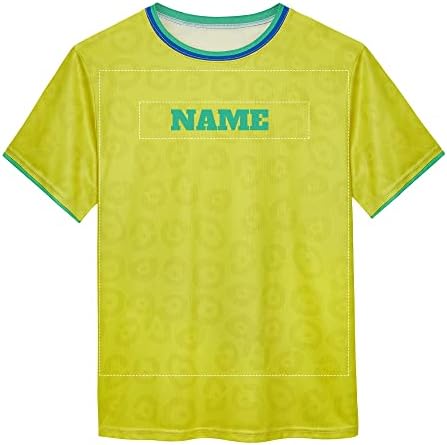 Prilagođeni fudbalski dres personalizovana fudbalska majica za muškarce i žene sa imenom slike Broj