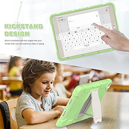 Tablet PC Case Kidsov slučaj kompatibilan sa iPad 10.2 (2019/2020), tri sloja PC + TPU hibridna teška udarna futrola, mekani zaštitni poklopac, mekani silikonski poklopac
