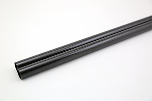 Shina 3k Roll umotana 24mm cijev od karbonskih vlakana 22mm x 24mm x 500mm sjajna za RC Quad