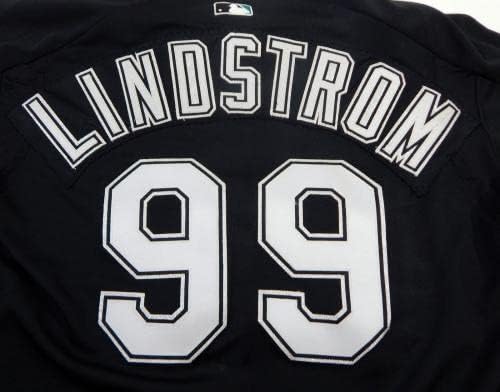 2003-06 Florida Marlins Matt Lindstrom # 99 Igra izdana Black Jersey BP ST XL 109 - Igra Polovni MLB dresovi