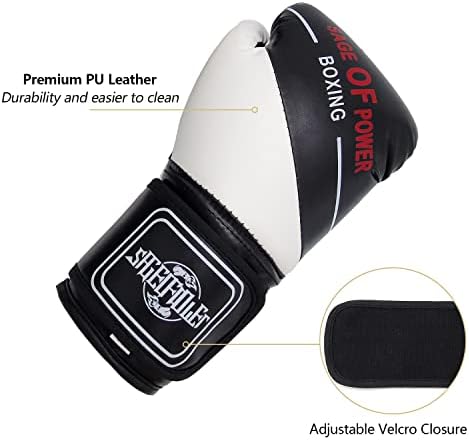 Berlato 2 PSC rukavice za bokserske rukavice, rukavice za trening boksa, kickboxing rukavice s udobnom