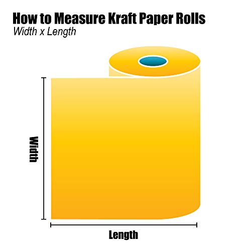 Top paketa Dovod Kraft papira Rola, 30 #, 48 x 1,200 ', Kraft