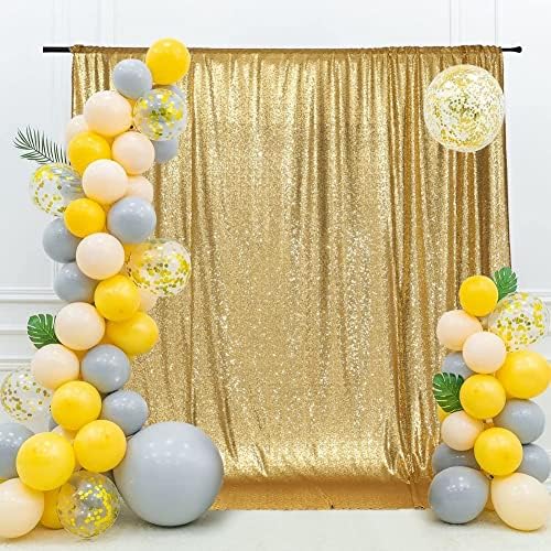 Eternal Beauty Sequin Backdrop 10x10, Glitter Photo Backdrop Curtain za vjenčanje rođendan Baby Shower Event Decor