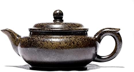 Havefun čajnik čajnik čajnik 230ml sirove rude Black blat tradicionalni čaj lončić ljubičasta glina čajnik